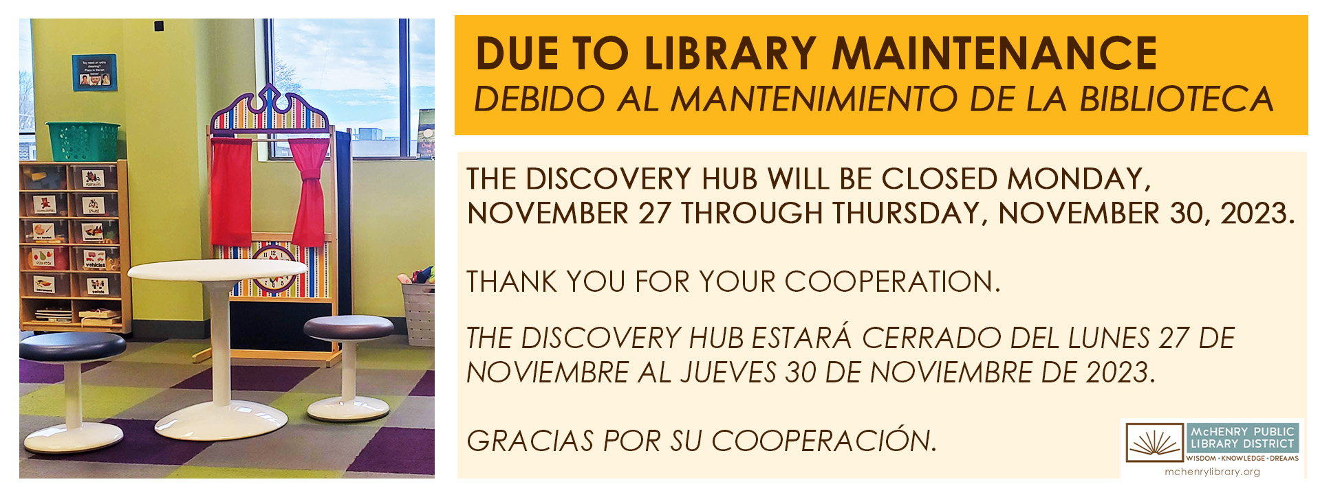 Disco Hub Closed